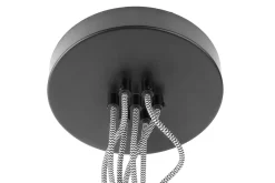 Hängelampe Amazon 7er Gummi schwarz H 16