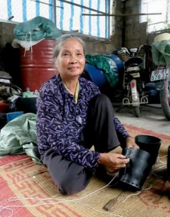 Hängelampe Amazon 7er Gummi schwarz H 16