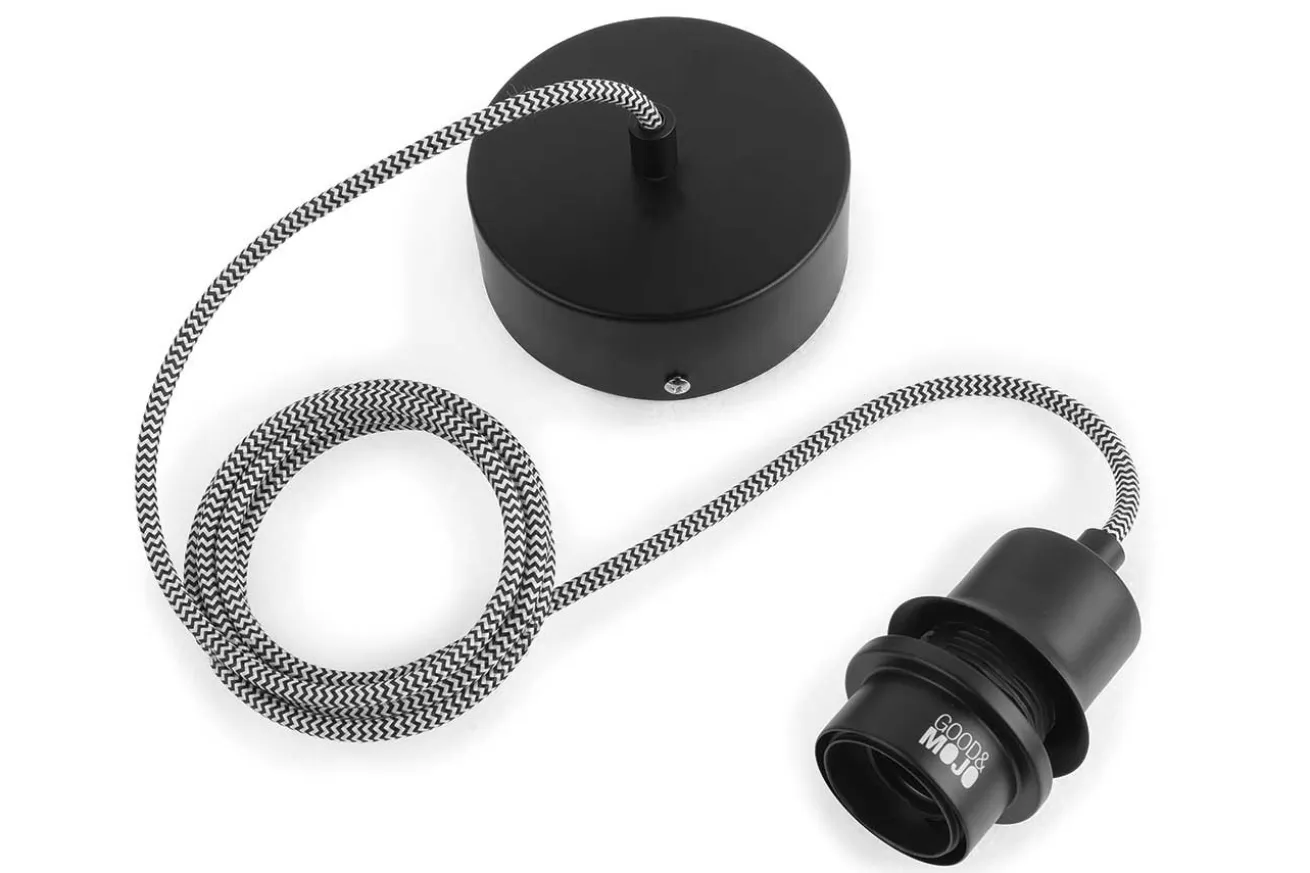 Hängelampe Amazon 1er Gummi schwarz H 25