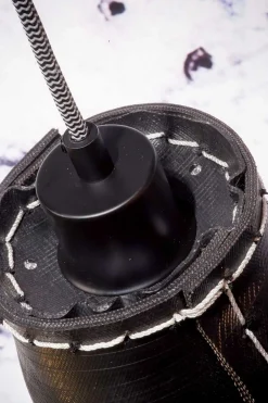 Hängelampe Amazon Gummi schwarz 3er H 16