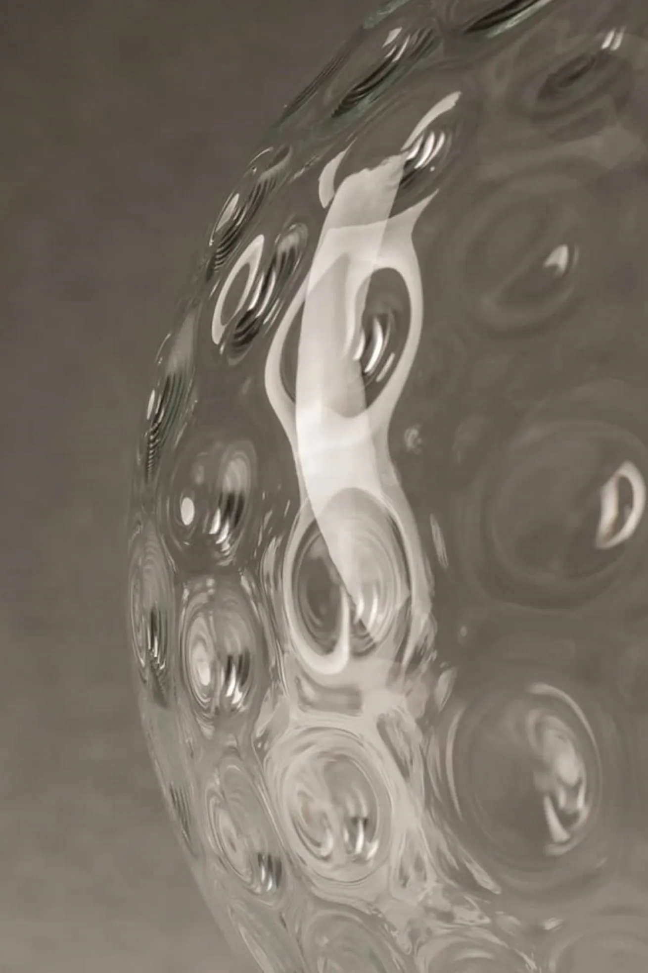 Hängelampe Globe Glas klar D 30 cm