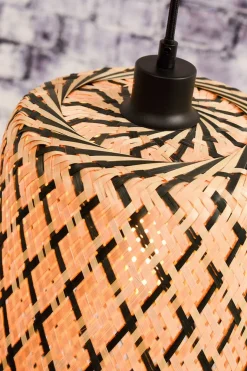 Hängelampe Kalimantan Bambusgeflecht H 48