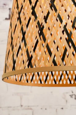 Hängelampe Kalimantan Bambusgeflecht H 48