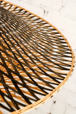 Hängelampe Kalimantan Bambusgeflecht D 87