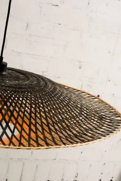 Hängelampe Kalimantan Bambusgeflecht D 87
