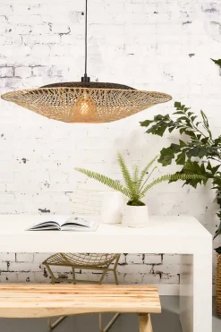 Hängelampe Kalimantan Bambusgeflecht D 87