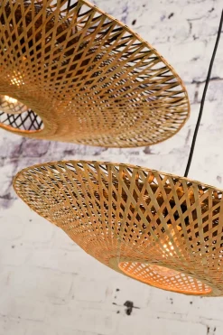 Hängelampe Kalimantan Bambusgeflecht D 60 cm