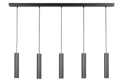 Hängelampe Rule matt schwarz 5tlg