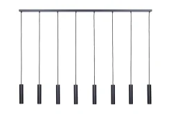 Hängelampe Salerno Metall schwarz