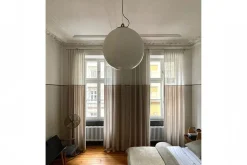 Hängelampe White Ball mit Ring D30