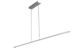 Hängeleuchte nickel B 200 cm