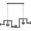Hängeleuchte Tortona Stahl schwarz B 150 cm