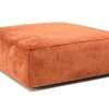 Hocker Harry Samtstoff orange