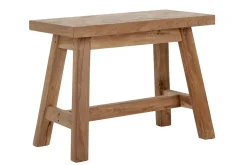 Hocker Herringbone Teakholz B 60 cm