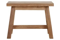 Hocker Herringbone Teakholz B 60 cm