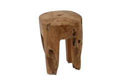 Hocker Java Teakholz