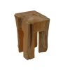 Hocker Java Teakholz 30x30 cm