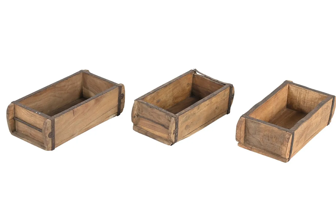 Holzkiste Vintage natur