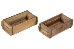 Holzkiste Vintage natur