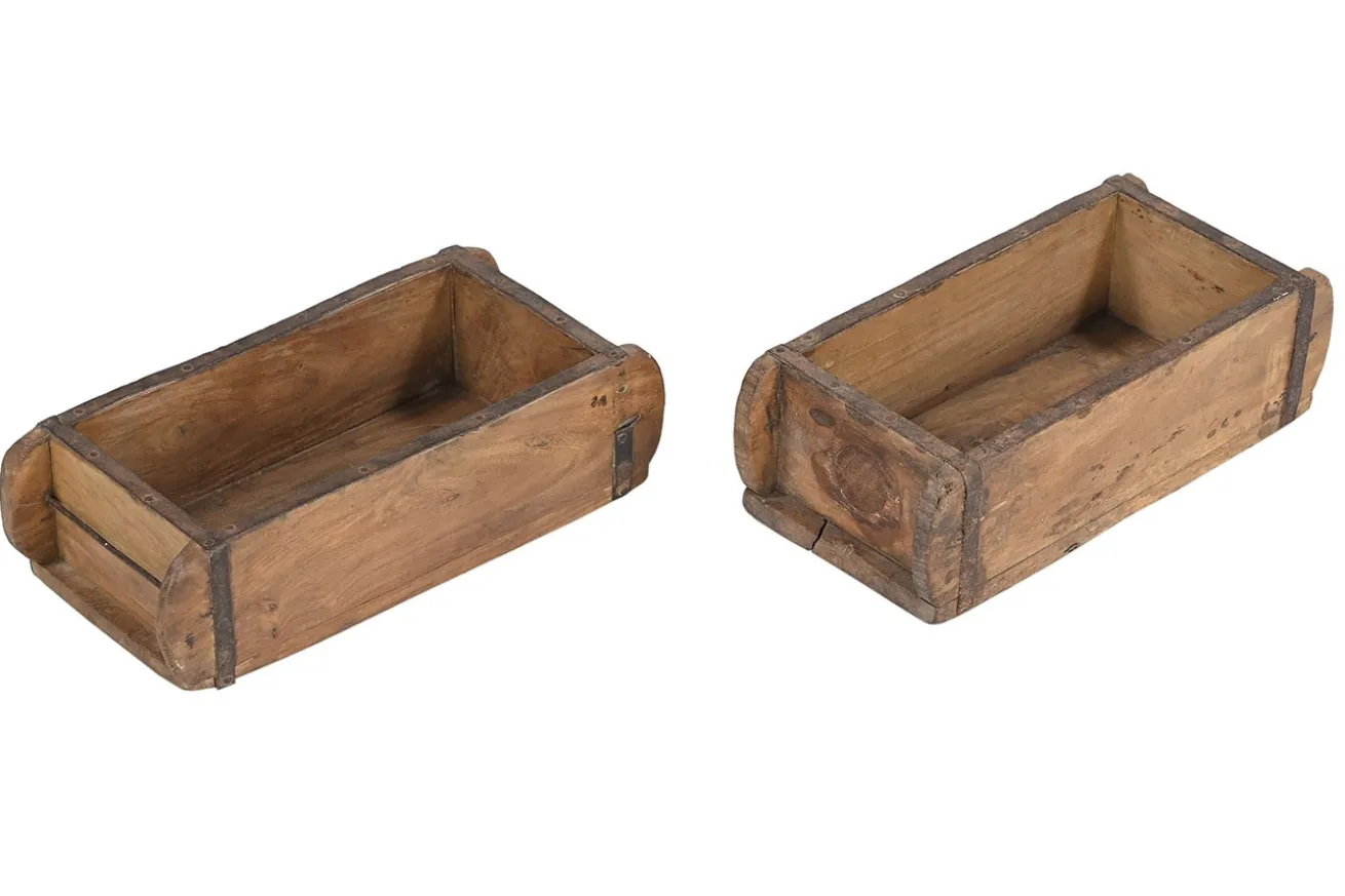 Holzkiste Vintage natur