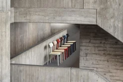 Holzstuhl mit Rattan P 118 schwarz