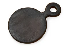 Holztablett schwarz klein