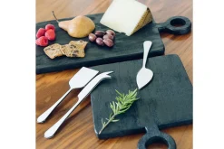 Holztablett schwarz medium