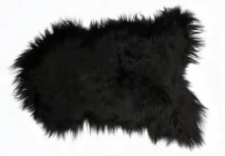 Isländisches Lammfell schwarz