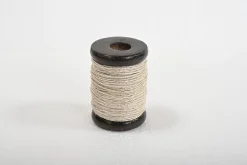 Jute-Lurex Band Ribbons 20m natur