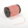 Jute-Lurex Band Ribbons 20m rosa