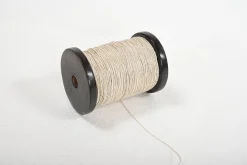 Jute-Lurex Band Ribbons 200m natur