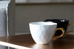 Kaffeetasse Porzellan weiß