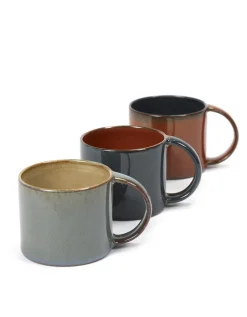 Kaffeetasse Terres de Reves rost dunkelblau