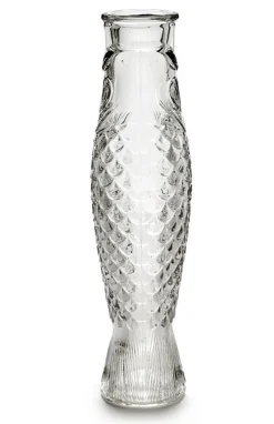 Karaffe Fish & Fish Glas transparent H 29 cm