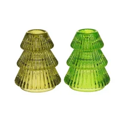 Kerzenhalter Tanne grün