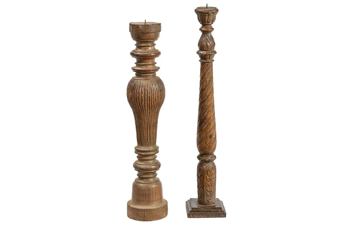 Kerzenhalter Vintage natur