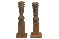 Kerzenhalter Vintage natur