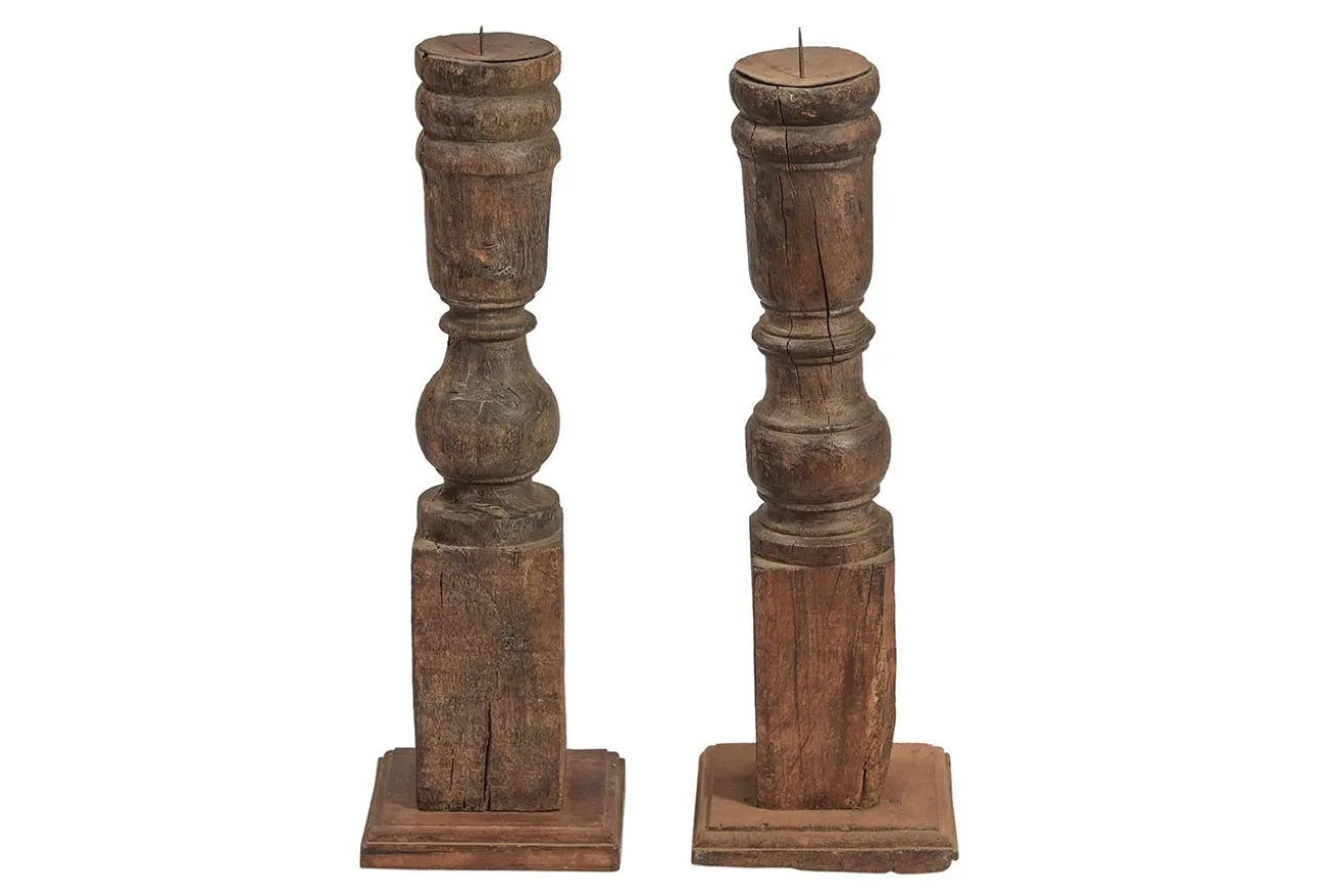 Kerzenhalter Vintage natur