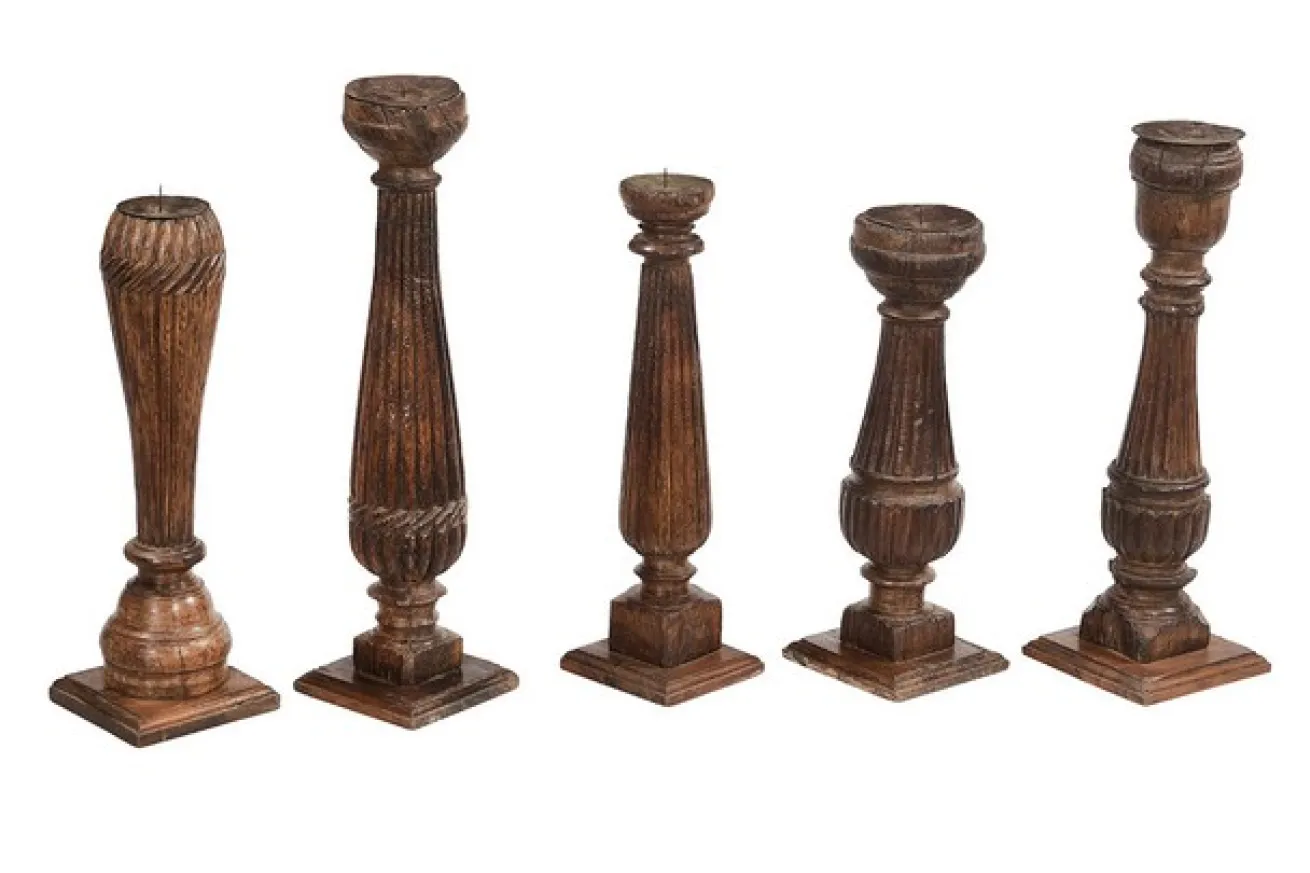 Kerzenhalter Vintage natur