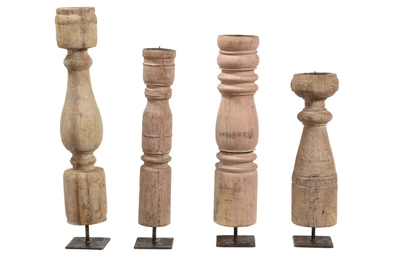 Kerzenständer Säule Vintage