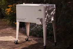 Kühlbox Be Cool auf Rollen weiß