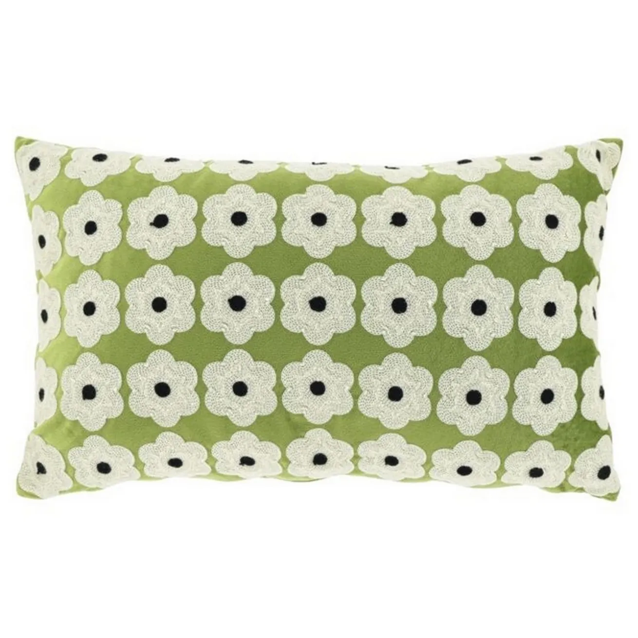 Kissen Flower grün 30*50 cm