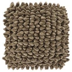 Kissen Leyla Pebble braun 45*45 cm