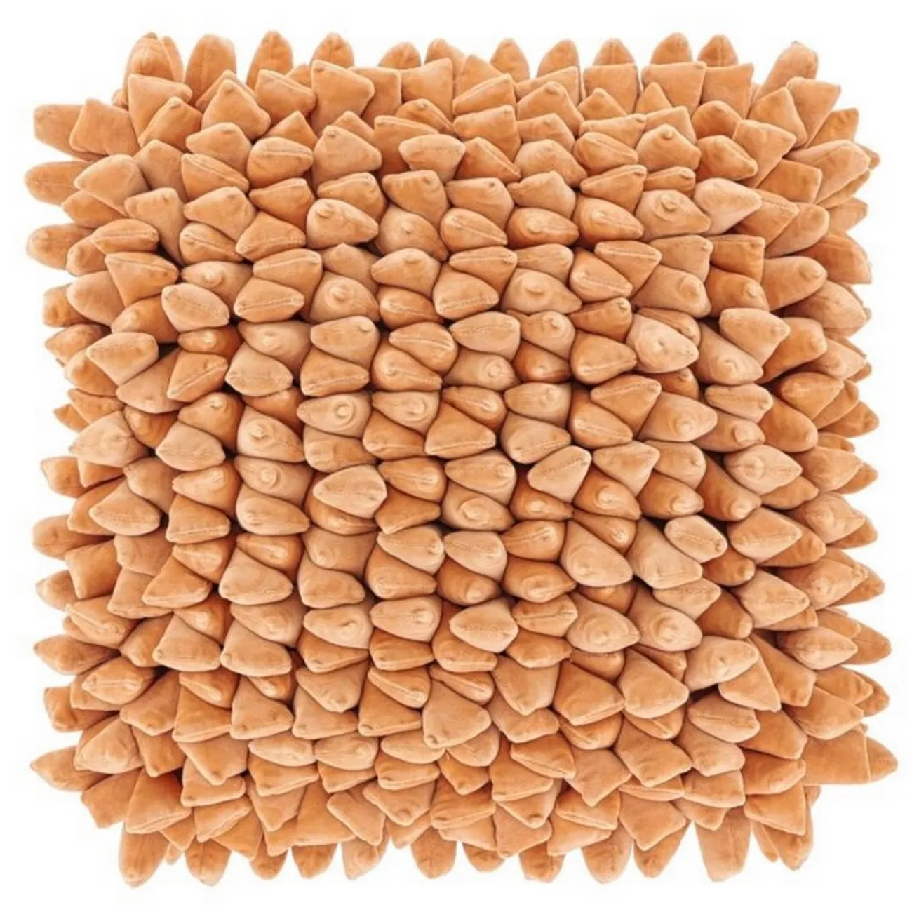 Kissen Leyla Pebble orange 45*45 cm