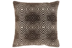 Kissen Sirna 45x45cm dunkelbraun