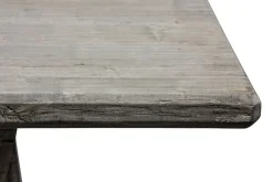 Klostertisch Massivholz modern grau