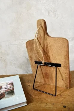 Kochbuchhalter Vintage Holz