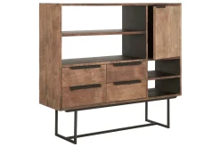 Kommode Odeon Teak natur B 136 cm