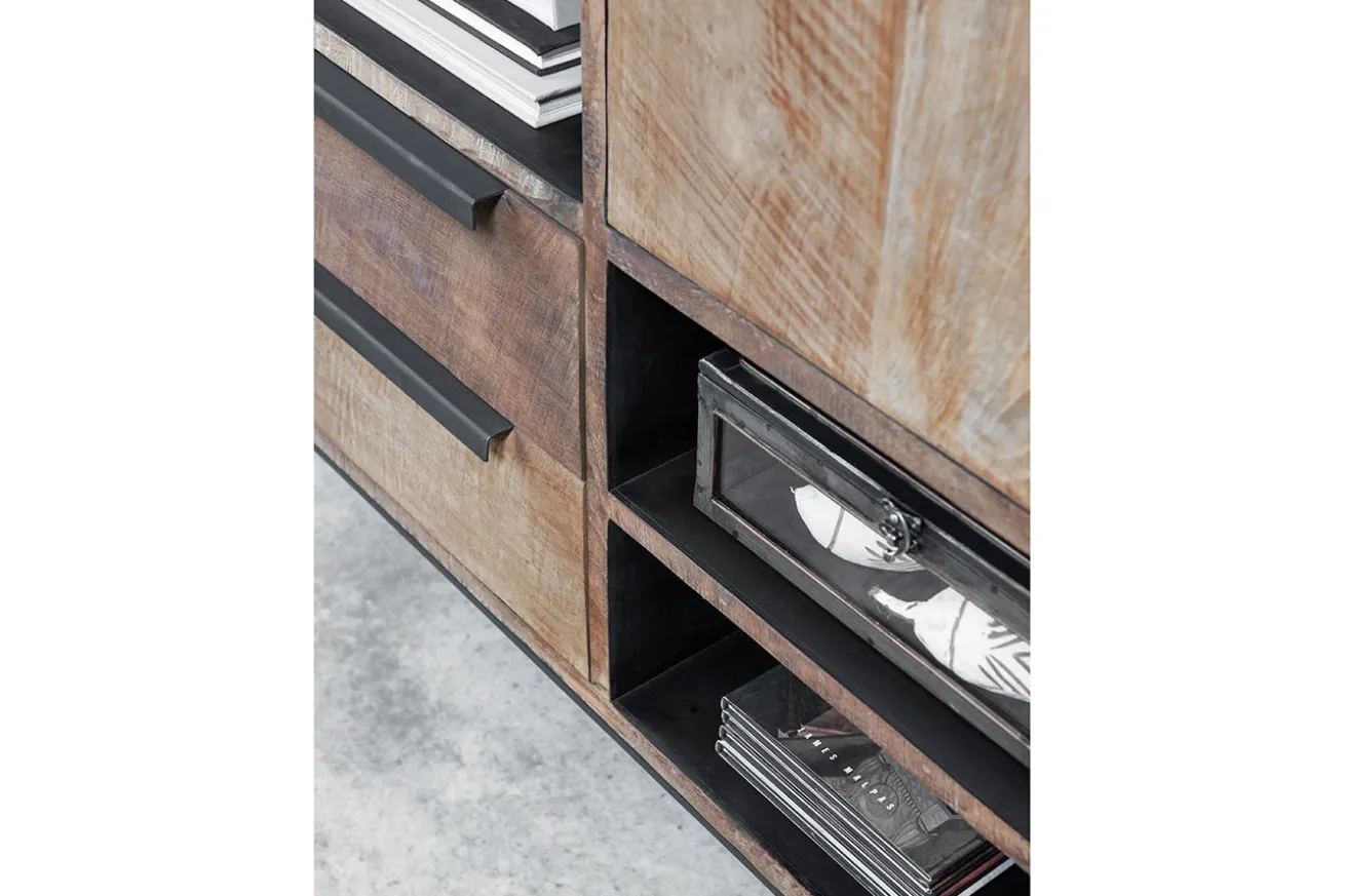 Kommode Odeon Teak natur B 136 cm