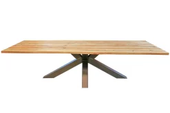 Konferenztisch Eiche massiv organische Kante 240